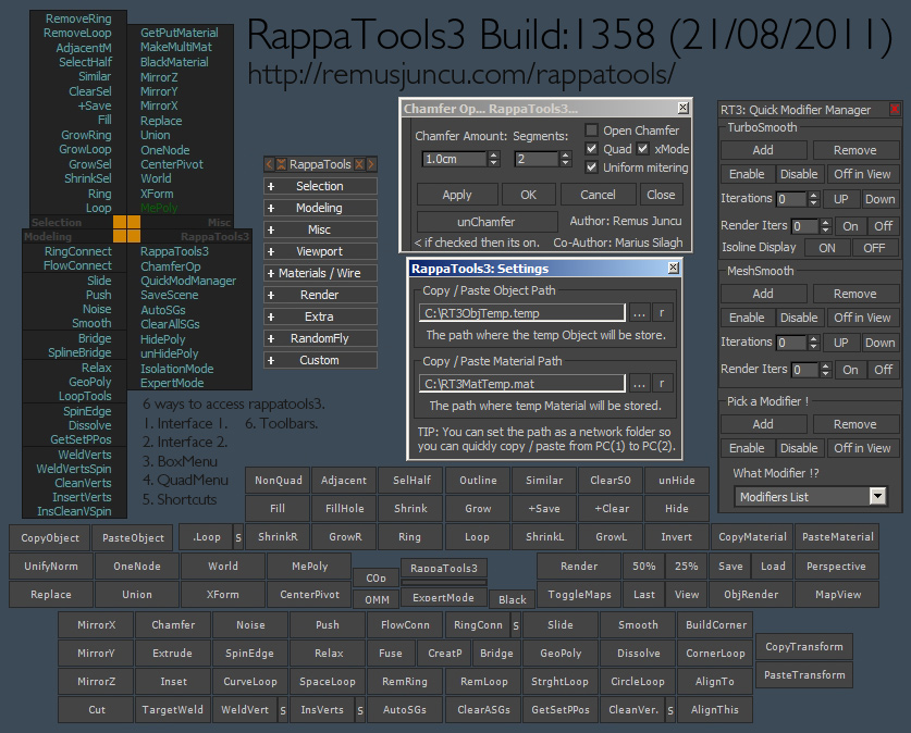RappaTools3 Script for 3ds Max has been Released. full version halo combat