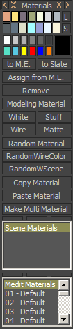 Materials Window