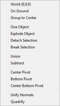 Objects Actions