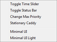 Tools Menu